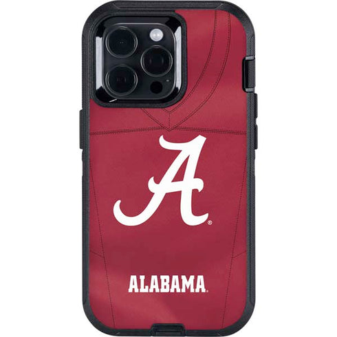 University of Alabama Maroon Jersey Otterbox Defender iPhone Skin