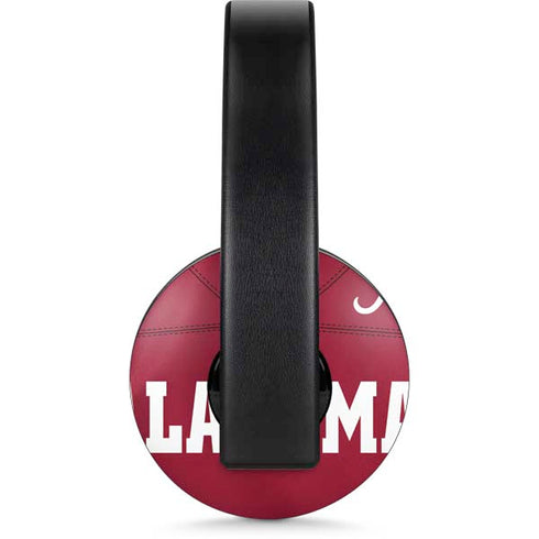 University of Alabama Maroon Jersey PlayStation 4 Gold Wireless Headset Skin
