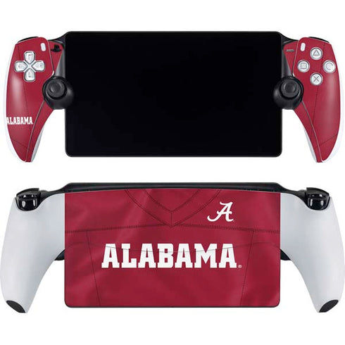 University of Alabama Maroon Jersey PlayStation PS5 Skins