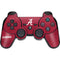 University of Alabama Maroon Jersey PS3 Dual Shock wireless controller Skin