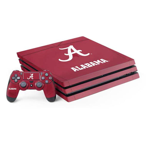 University of Alabama Maroon Jersey PlayStation PS4 Skins