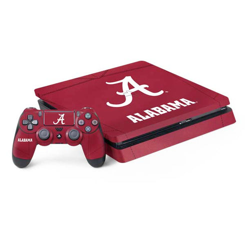 University of Alabama Maroon Jersey PlayStation PS4 Skins