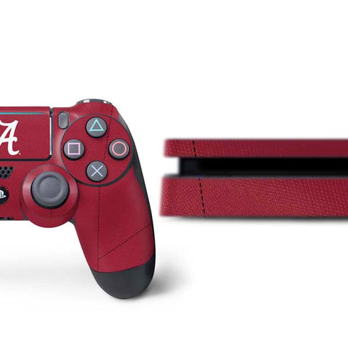 University of Alabama Maroon Jersey PS4 Slim Bundle Skin