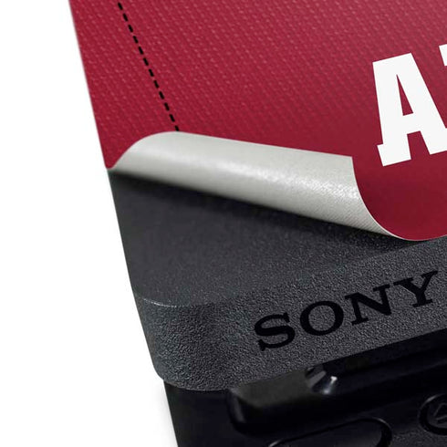 University of Alabama Maroon Jersey PS4 Slim Bundle Skin