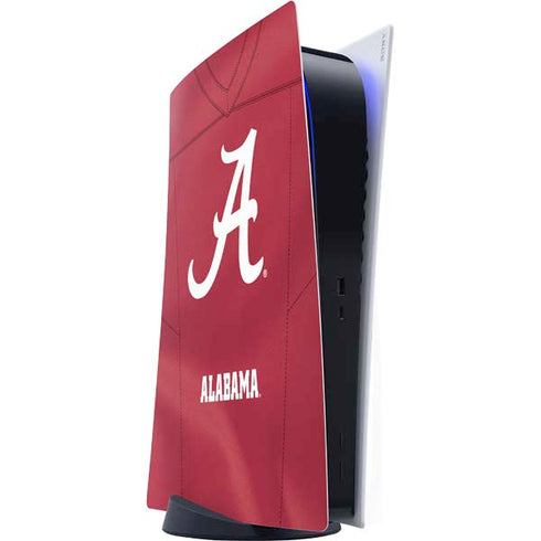 University of Alabama Maroon Jersey PlayStation PS5 Skins
