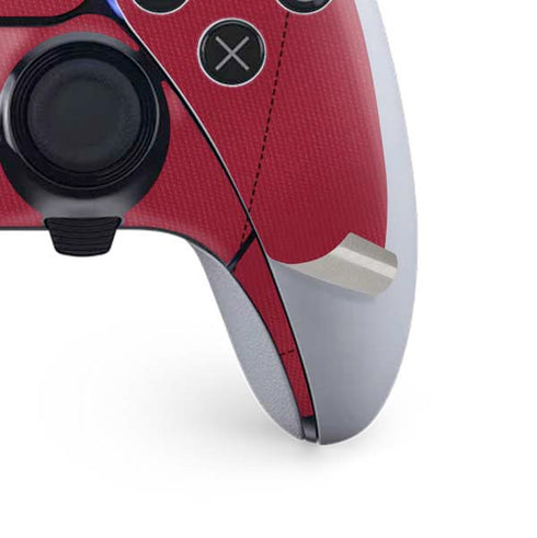 University of Alabama Maroon Jersey PS5 DualSense Edge Pro Controller Skin
