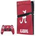 University of Alabama Maroon Jersey PlayStation PS5 Skins