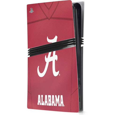 University of Alabama Maroon Jersey PlayStation PS5 Skins