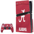 University of Alabama Maroon Jersey PS5 Pro Disk Bundle Skin