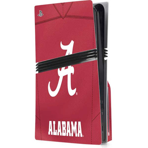 University of Alabama Maroon Jersey PlayStation PS5 Skins
