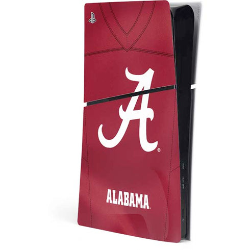 University of Alabama Maroon Jersey PlayStation PS5 Skins
