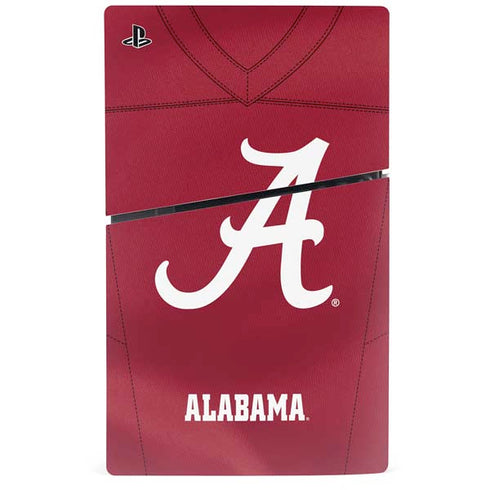 University of Alabama Maroon Jersey PS5 Slim Disk Bundle Skin