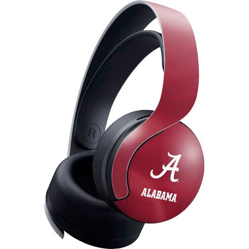 University of Alabama Maroon Jersey PULSE 3D Wireless Headset for PS5 Skin
