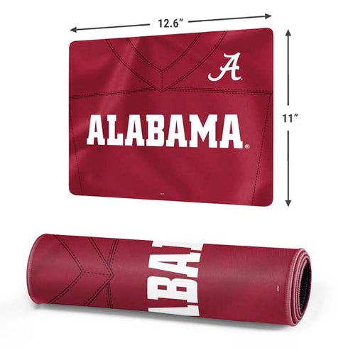University of Alabama Maroon Jersey Gaming Mouse Pad