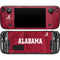 University of Alabama Maroon Jersey Steam Deck Handheld Gaming Computer OLED Skin
