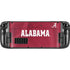 University of Alabama Maroon Jersey Steam Deck Handheld Gaming Computer OLED Skin