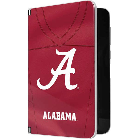 University of Alabama Maroon Jersey Surface Duo Skin