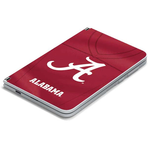 University of Alabama Maroon Jersey Surface Duo Skin