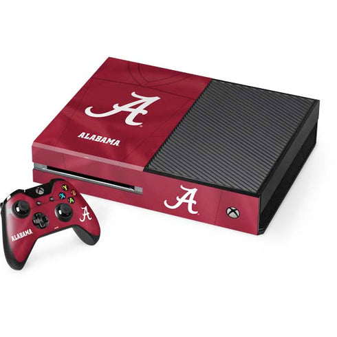 University of Alabama Maroon Jersey Xbox One Skins