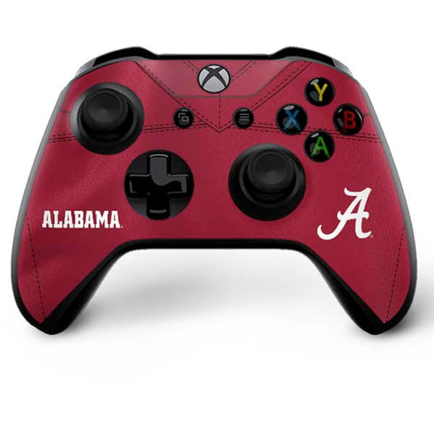 University of Alabama Maroon Jersey Xbox One X Bundle Skin