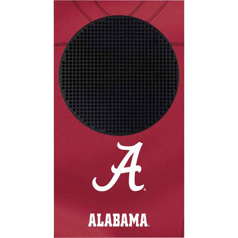 University of Alabama Maroon Jersey Xbox Series S Console Skin