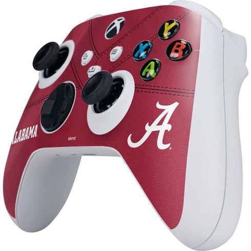 University of Alabama Maroon Jersey Xbox Series S Controller Skin