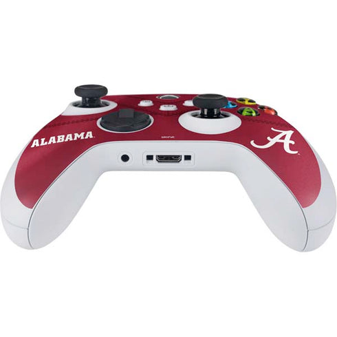 University of Alabama Maroon Jersey Xbox Series S Controller Skin
