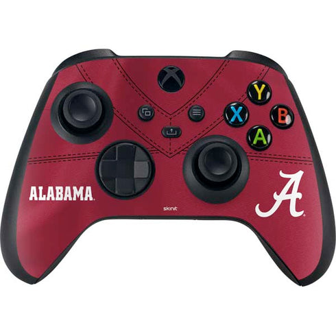 University of Alabama Maroon Jersey Xbox Series X Controller Skin