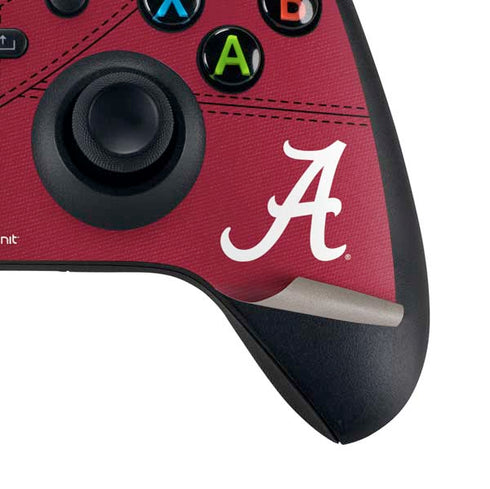 University of Alabama Maroon Jersey Xbox Series X Controller Skin
