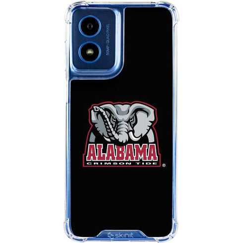 University of Alabama Primary Logo Moto G 5G (2024) Clear Case