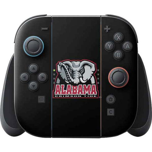 University of Alabama Primary Logo Nintendo Skins