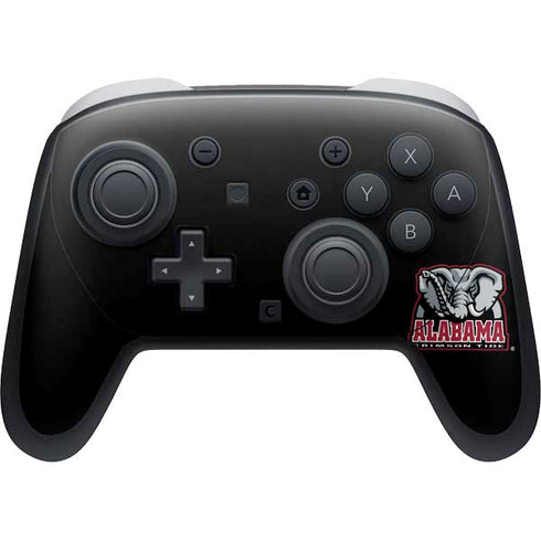 University of Alabama Primary Logo Nintendo Skins