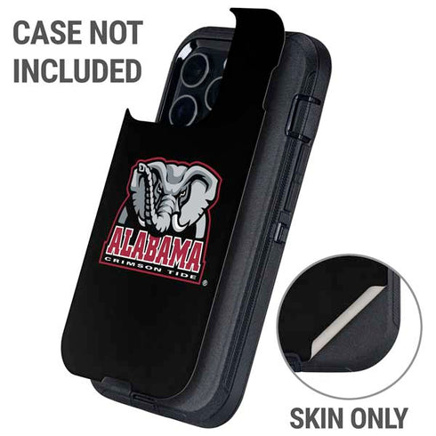 University of Alabama Primary Logo Otterbox Defender iPhone Skin