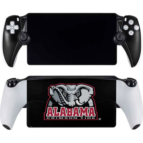 University of Alabama Primary Logo PlayStation Portal Remote Player Skin