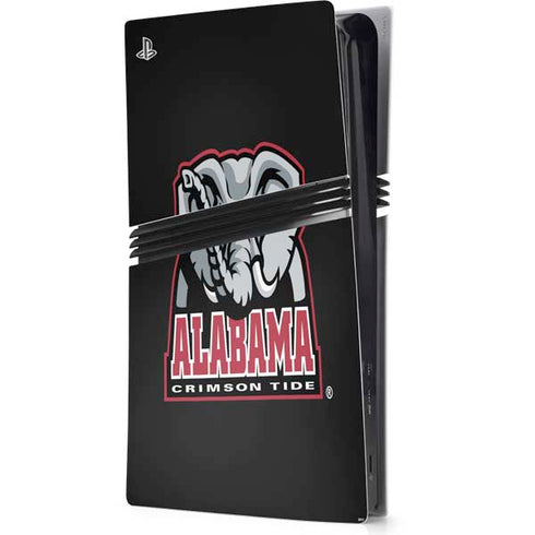 University of Alabama Primary Logo PS5 Pro Console Skin