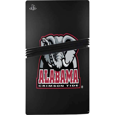 University of Alabama Primary Logo PS5 Pro Console Skin