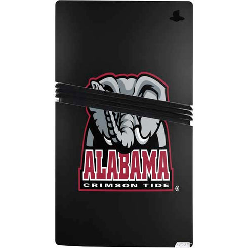University of Alabama Primary Logo PS5 Pro Console Skin