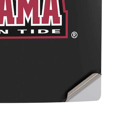 University of Alabama Primary Logo PS5 Pro Disk Console Skin
