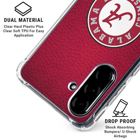 University of Alabama University Seal Galaxy A36 5G Clear Case