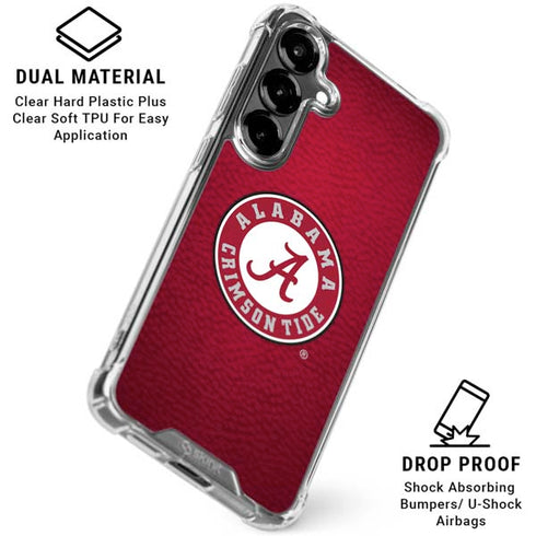 University of Alabama University Seal Galaxy S26 Clear Case