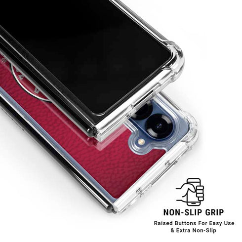 University of Alabama University Seal Galaxy Z Fold7 Clear Case