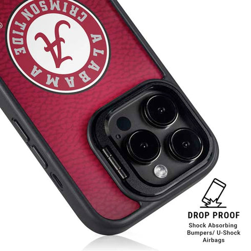 University of Alabama University Seal iPhone 14 Pro Kickstand Case