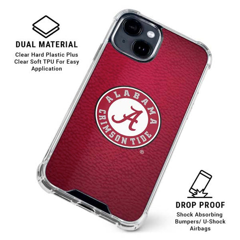 University of Alabama University Seal iPhone 15 Clear Case