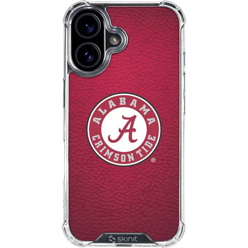 University of Alabama University Seal iPhone 16 Plus Clear Case