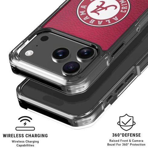 University of Alabama University Seal iPhone 17 Pro Max Clear Case