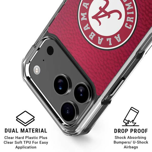 University of Alabama University Seal iPhone 17 Pro Max Clear Case