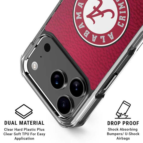 University of Alabama University Seal iPhone 18 Pro Clear Case