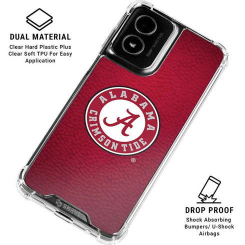 University of Alabama University Seal Moto G Power 5G (2024) Clear Case