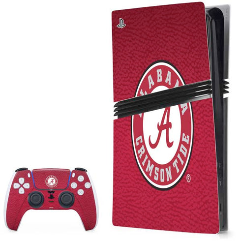 University of Alabama University Seal PS5 Pro Bundle Skin