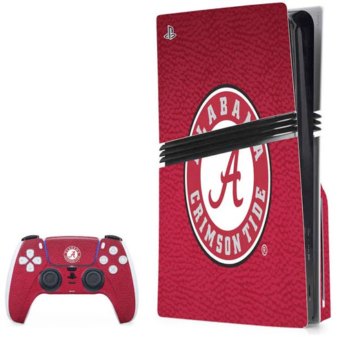 University of Alabama University Seal PS5 Pro Disk Bundle Skin